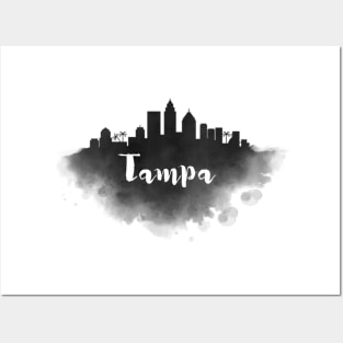 Tampa watercolor Posters and Art